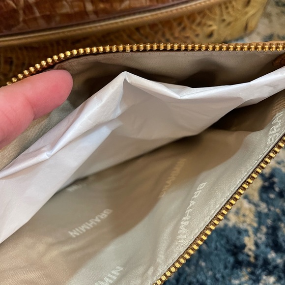 Brahmin Brooke Tote Handbag Toasted Kempsey RARE NWT - Picture 5 of 8